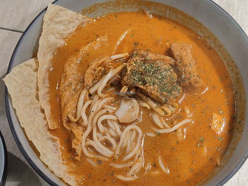 Laksa Ramen
香浓叻沙拉面 at Saute & Mee in Northeast Singapore