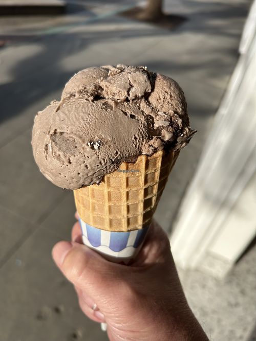 Oreo ice cream!  at Chantilly Ice Cream in Laguna Beach