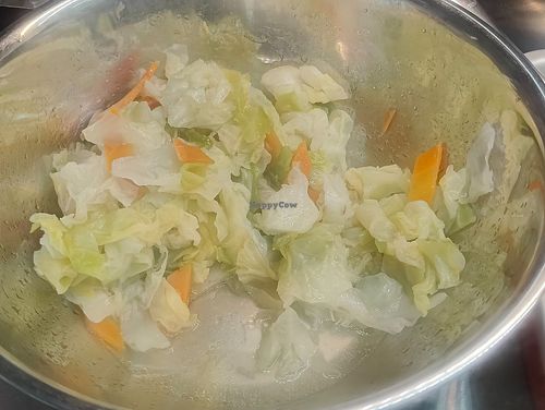 cabbage at Dong Fang Vegetarian 东方素食 in West Singapore