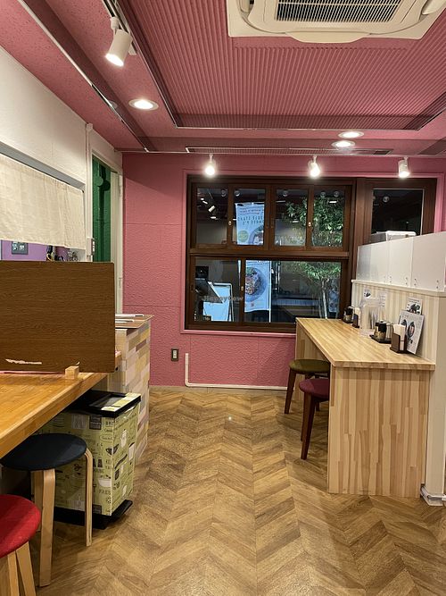   at Noodle Stand THREE P's in Matsumoto