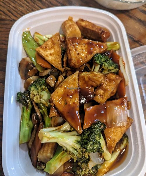 Szechuan Tofu at China Express in Rantoul