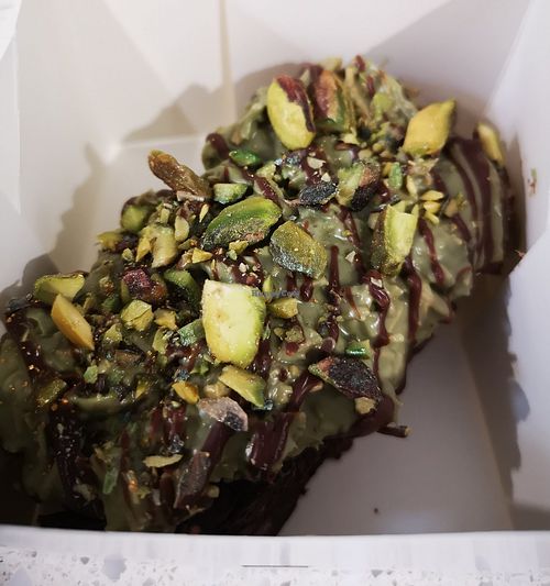 Dubai Chocolate Brownie at Chonk in Malaga