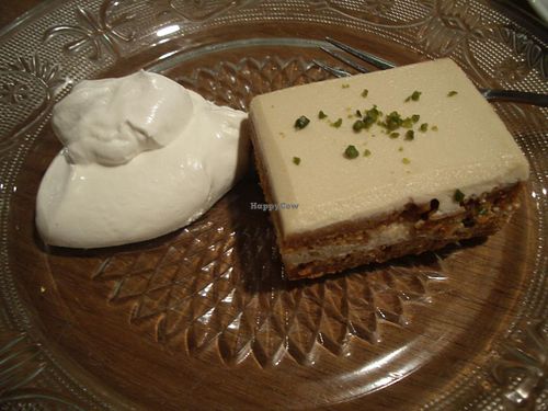 Macrobiotic Carrot Cake. at Bio Cafe in Tokyo