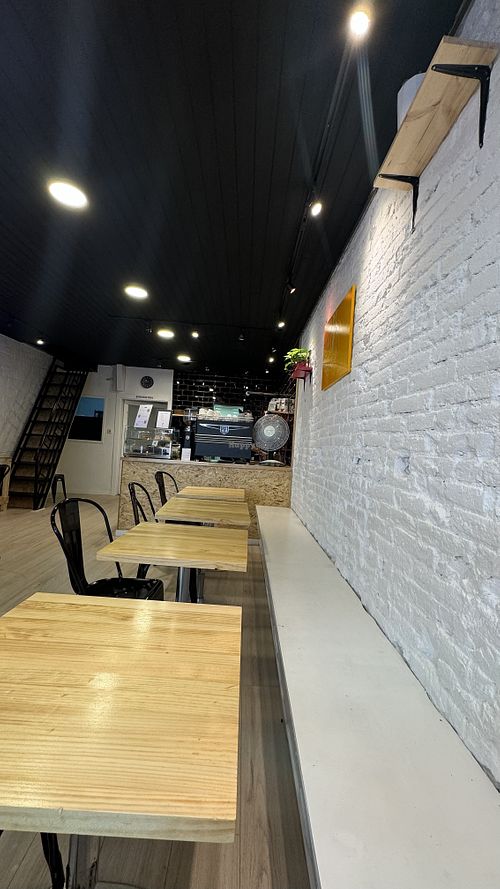 Inside seating,  at Asante in Barcelona