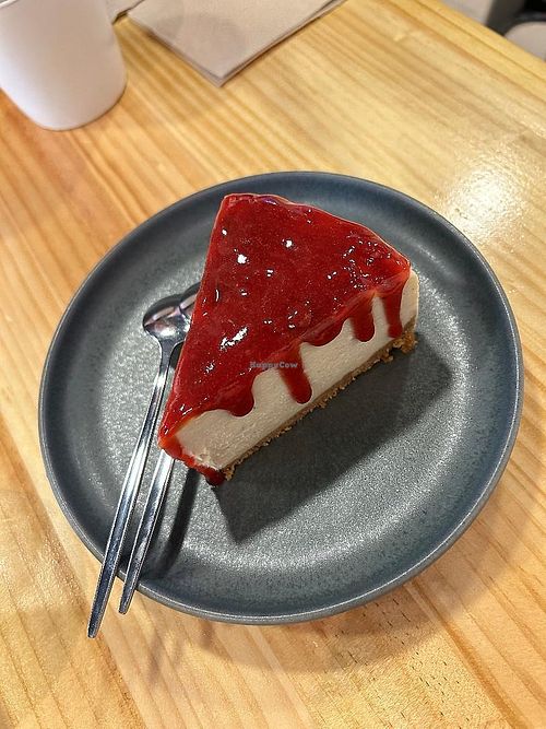 Strawberry Cheesecake at Asante in Barcelona