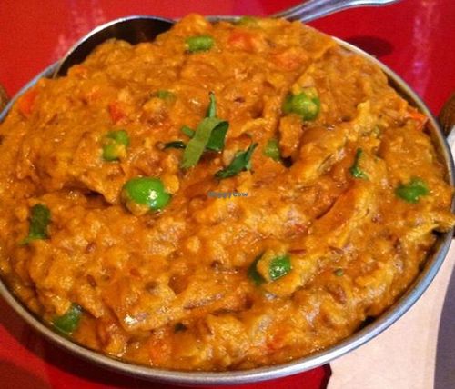 Bangan bharta at India Palace in Provo