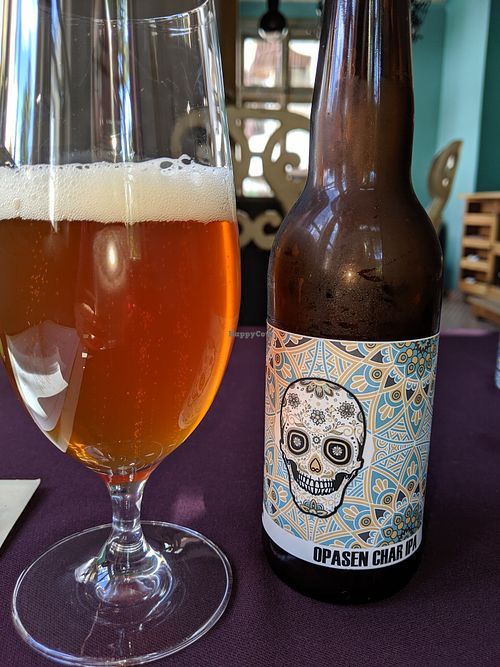 vegan beer at Soul Kitchen in Sofia