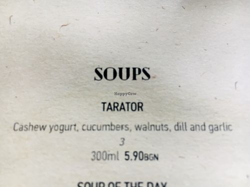 Tarator soup 🤤 at Soul Kitchen in Sofia