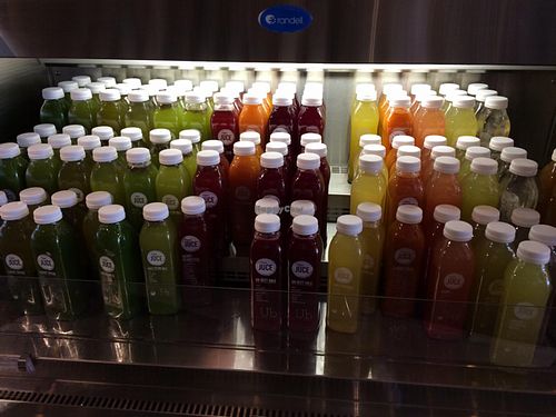 cold pressed juices at Raw Juce in Boca Raton