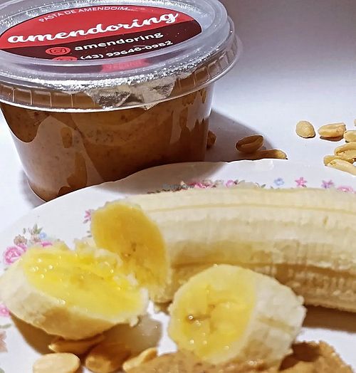 Banana com Amendoring at Amendoring in Londrina