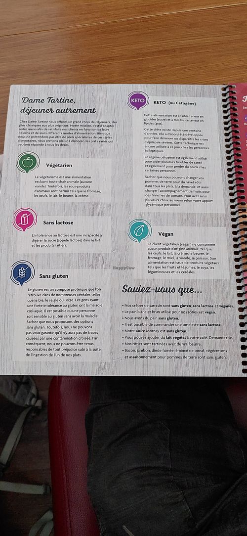 Le véganisme est clairement présent at Dame Tartine  in Saint-hyacinthe