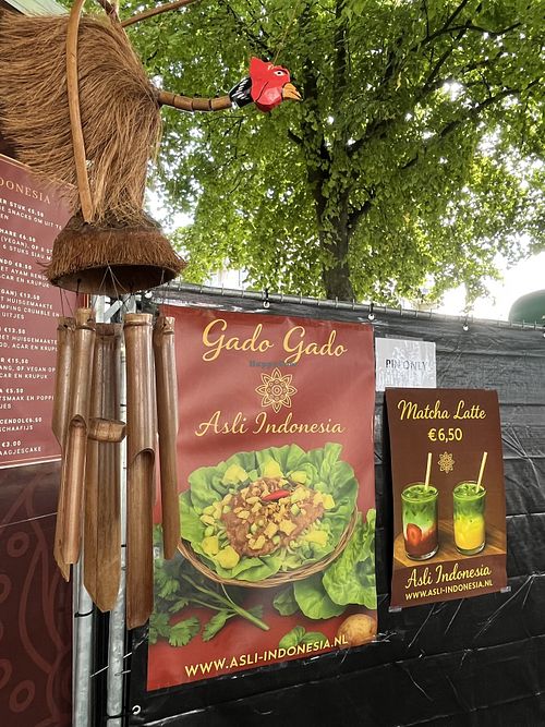 Menu   at Indonesia Asli in Utrecht
