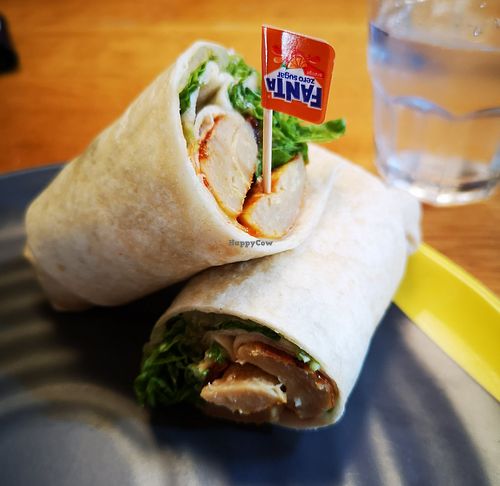 The Great Imitator Wrap with Nandos x Fanta Sauce at Nandos in Brentwood