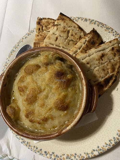 Vegan moussaka  at Fidelio Restaurant in Kos