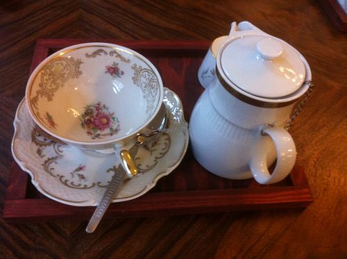 Tea! at V-Cake Cafe in Dresden