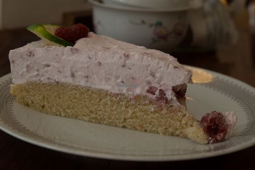 Blueberry-Cake at V-Cake Cafe in Dresden