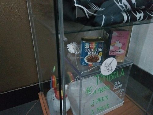 Is this vegan? :) at Chaostheorie in Berlin