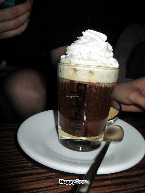 Irish coffee at Chaostheorie in Berlin