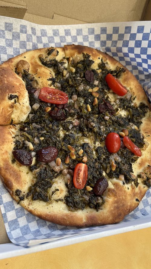 Spinach Pie  at Mac'D & More in Astoria