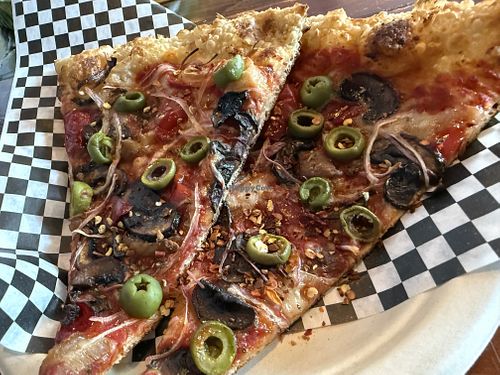  Vegan slices   at Brutal Pie in Grand Junction