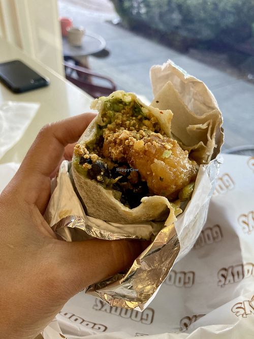Vegan Breakfast Burrito   at Goody's in Savannah