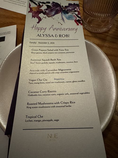   at Nue  in Falls Church
