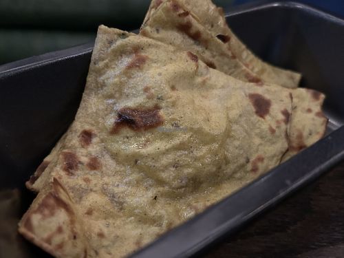 Roti   at Dakwala Bombay Canteen in Newcastle Upon Tyne