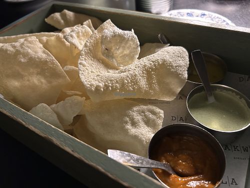 Popperdominioms  at Dakwala Bombay Canteen in Newcastle Upon Tyne