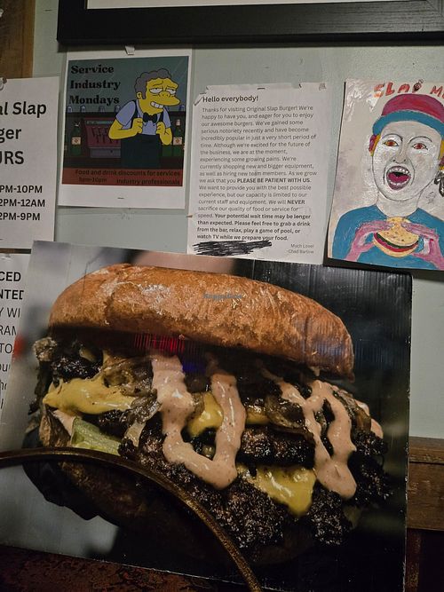  at Original Slap Burger in New Orleans
