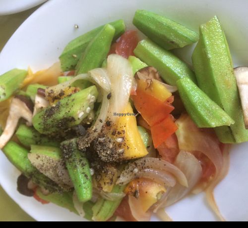 Fried Okra  at Huong Khach in Da Nang