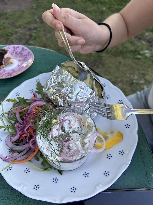   at Böna Café in Gaevle