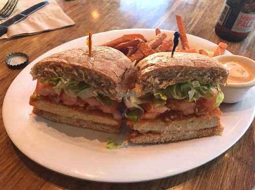 Buffalo Sandwich at Veggie Grill by Next Level in La Jolla