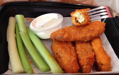 buffalo wings at Veggie Grill by Next Level in La Jolla