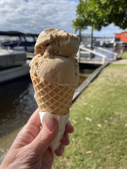 Salted caramel   at Planet 72 Icecreamery in Noosaville