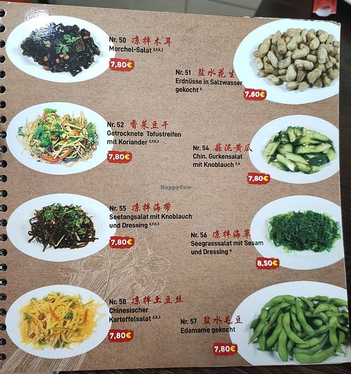 Salads at Track 21 in Dusseldorf