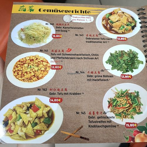 Vegetable options at Track 21 in Dusseldorf