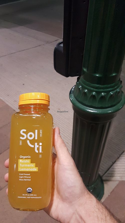 Rieshi Turmeric Lemonade at The Cutting Board Bakery and Cafe in Mesa