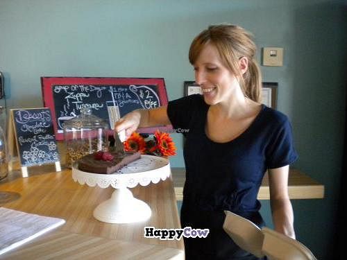 'Cheese' Cake at The Cutting Board Bakery and Cafe in Mesa