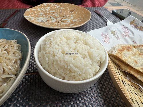 Jasmine rice  at Giggling Squid in Leamington Spa
