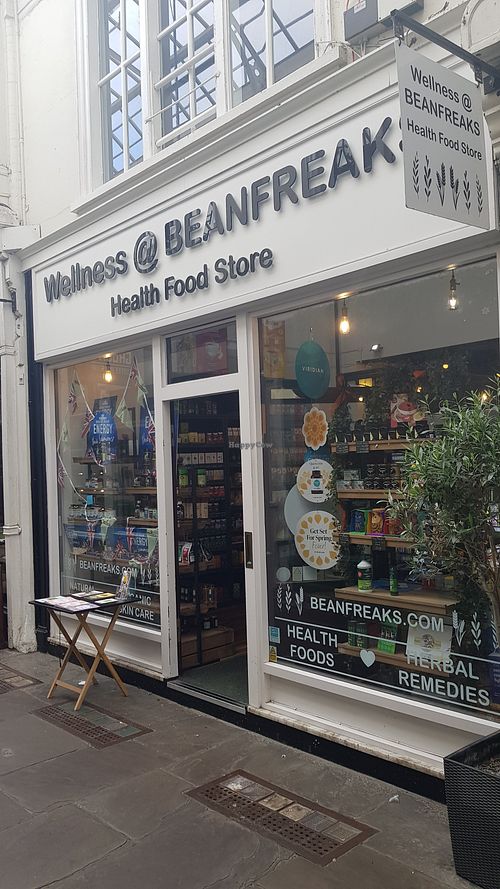 Exterior at Beanfreaks Store and Juice Bar in Cardiff