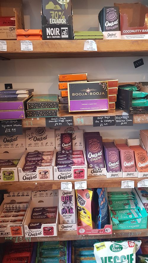 Chocolate at Beanfreaks Store and Juice Bar in Cardiff