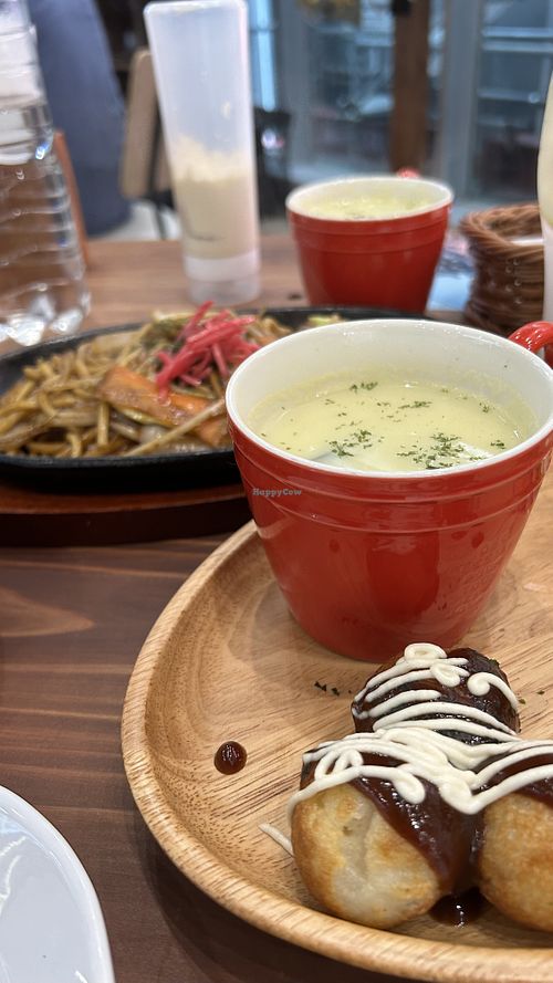 Soup  at Pivot BASE Cafe & Bar ＠Dotonbori in Osaka