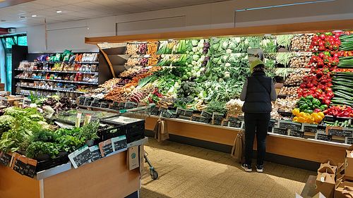 Fresh vegetables at Landwege - Am Kanal in Luebeck