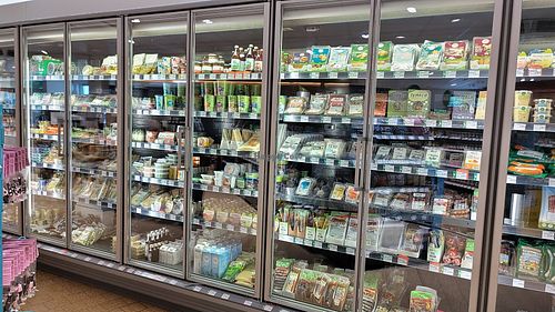 Cooling counter at Landwege - Am Kanal in Luebeck