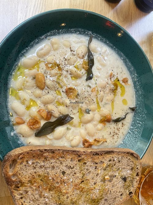 Butter beans   at Chef & Co in Prague