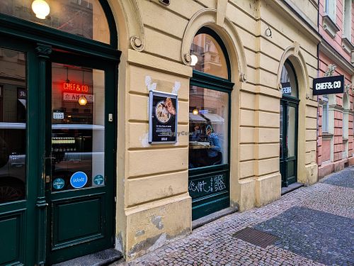 Outside of Chef & Co at Chef & Co in Prague
