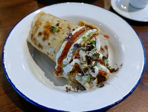 Sandwich Mechoui Msemen at La Cuisine de Souad - Pop-up @ Hoba in Paris