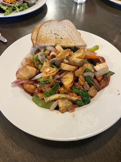 The Vegan Scramblee  at Craig's Table in Quesnel