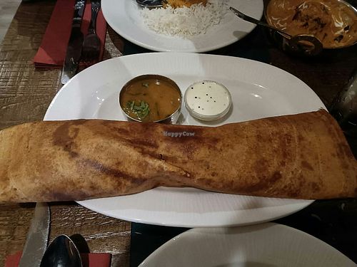 Dosa at Sanskruti Restaurant in Manchester