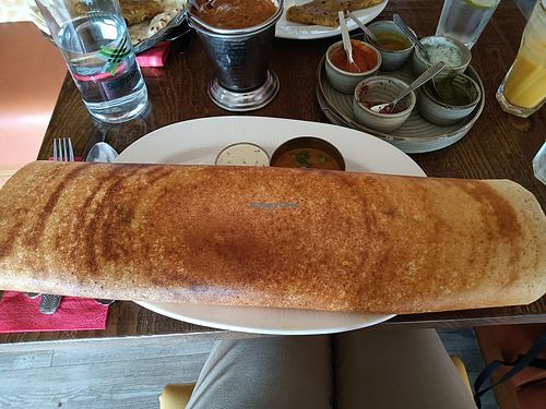 Masala Dosa at Sanskruti Restaurant in Manchester